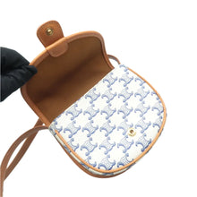 Load image into Gallery viewer, CELINE Besace Leather Crossbody Bag White