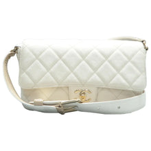 Load image into Gallery viewer, CHANEL Leather Shoulder Bag White