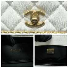 Load image into Gallery viewer, Chanel Leather Shoulder Bag White