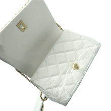 Load image into Gallery viewer, Chanel Leather Shoulder Bag White