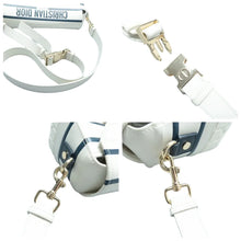 Load image into Gallery viewer, Christian Dior Camp Leather Shoulder Bag White