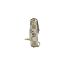 Load image into Gallery viewer, LOUIS VUITTON Felicie Damier Azur Canvas Chain Shoulder Bag Bicolor