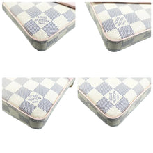 Load image into Gallery viewer, LOUIS VUITTON Felicie Damier Azur Canvas Chain Shoulder Bag Bicolor