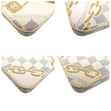 Load image into Gallery viewer, LOUIS VUITTON Felicie Damier Azur Canvas Shoulder Bag White