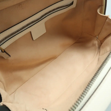 Load image into Gallery viewer, GUCCI GG Marmont Leather Satchel Bag White