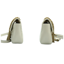 Load image into Gallery viewer, Gucci GG Marmont Leather Shoulder Bag White