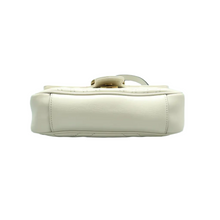 Load image into Gallery viewer, Gucci GG Marmont Leather Shoulder Bag White