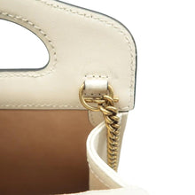Load image into Gallery viewer, GUCCI GG Marmont Leather Satchel Bag White