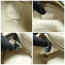 Load image into Gallery viewer, GUCCI Print Leather Belt Bag White