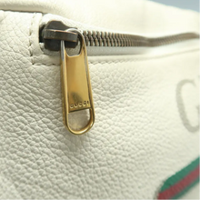 Load image into Gallery viewer, GUCCI Print Leather Belt Bag White
