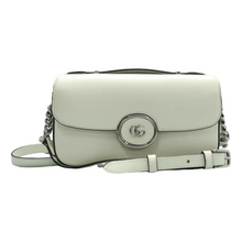 Load image into Gallery viewer, GUCCI Leather Shoulder Bag White