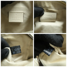 Load image into Gallery viewer, GUCCI Print Leather Shoulder Bag White