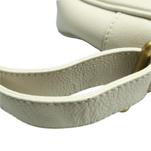 Load image into Gallery viewer, GUCCI Print Leather Shoulder Bag White