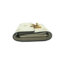 Load image into Gallery viewer, GUCCI Leather Padlock Bee Wallet White