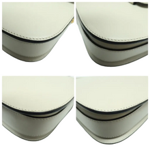 Load image into Gallery viewer, GUCCI Horsebit 1955 Leather Shoulder Bag White