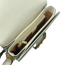 Load image into Gallery viewer, GUCCI Horsebit 1955 Leather Shoulder Bag White