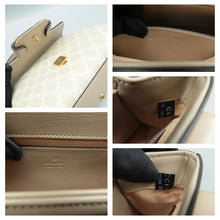 Load image into Gallery viewer, Gucci Horsebit 1955 GG Supreme Monogram Shoulder Bag Beige