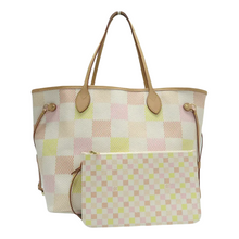 Load image into Gallery viewer, Louis Vuitton Neverfull Damier Ebene Canvas Shoulder Bag Multicolor