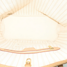 Load image into Gallery viewer, Louis Vuitton Neverfull PM W/P Damier Azur Canvas Shoulder Bag White
