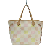 Load image into Gallery viewer, Louis Vuitton Neverfull Damier Ebene Canvas Shoulder Bag Multicolor