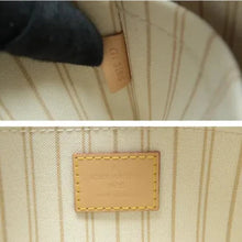 Load image into Gallery viewer, LOUIS VUITTON Neverfull Canvas Leather Shoulder Bag White