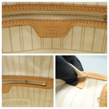 Load image into Gallery viewer, LOUIS VUITTON Neverfull Canvas Leather Shoulder Bag White