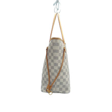 Load image into Gallery viewer, LOUIS VUITTON Neverfull Canvas Leather Shoulder Bag White