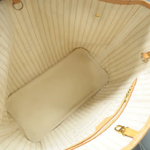 Load image into Gallery viewer, LOUIS VUITTON Neverfull Canvas Leather Shoulder Bag White