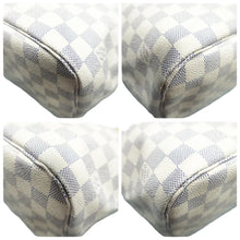 Load image into Gallery viewer, LOUIS VUITTON Neverfull Canvas Leather Shoulder Bag White