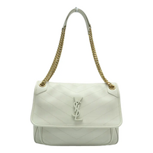 Load image into Gallery viewer, Yves Saint Laurent Niki Leather Shoulder Bag White