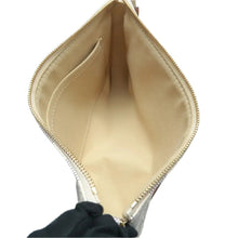 Load image into Gallery viewer, LOUIS VUITTON Pochette Accessorie Damier Azur Canvas Shoulder Bag White