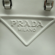Load image into Gallery viewer, PRADA Leather Satchel Bag White
