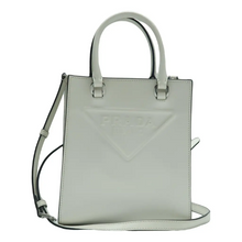 Load image into Gallery viewer, PRADA Leather Satchel Bag White