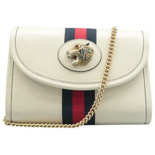 Load image into Gallery viewer, Gucci Rajah Leather Shoulder Bag White