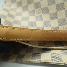 Load image into Gallery viewer, LOUIS VUITTON Soffi Damier Azur Canvas Satchel Bag White