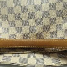 Load image into Gallery viewer, LOUIS VUITTON Soffi Damier Azur Canvas Satchel Bag White