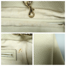 Load image into Gallery viewer, Gucci Soho Chain Leather Shoulder Bag White