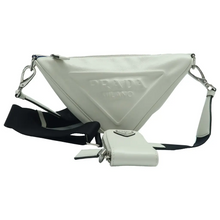 Load image into Gallery viewer, PRADA Leather Shoulder Bag White