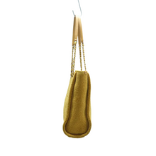 Load image into Gallery viewer, Chanel DeauVille Fabric Shoulder Bag Yellow