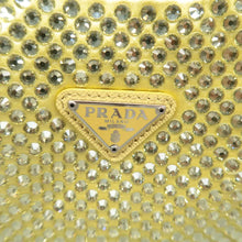Load image into Gallery viewer, PRADA Re-Edition Fabric and Diamond Shoulder Bag Yellow