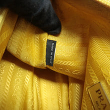 Load image into Gallery viewer, Prada Re-edition Fabric Tote Bag Yellow