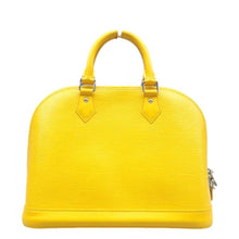 Load image into Gallery viewer, Louis Vuitton Alma Epi Leather Satchel Bag Yellow