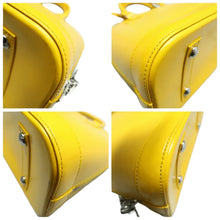 Load image into Gallery viewer, Louis Vuitton Alma Epi Leather Satchel Bag Yellow