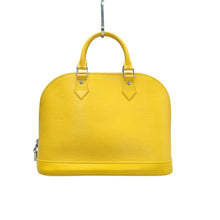 Load image into Gallery viewer, Louis Vuitton Alma Epi Leather Satchel Bag Yellow