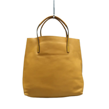 Load image into Gallery viewer, GUCCI W/P Leather Tote Bag Yellow