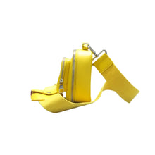 Load image into Gallery viewer, Louis Vuitton Utility Crossbody Leather Satchel Bag Yellow