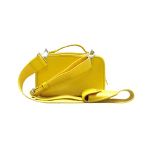 Load image into Gallery viewer, Louis Vuitton Utility Crossbody Leather Satchel Bag Yellow