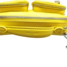 Load image into Gallery viewer, Louis Vuitton Utility Crossbody Leather Satchel Bag Yellow