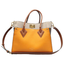 Load image into Gallery viewer, Louis Vuitton On my side Leather Satchel Bag Multicolor
