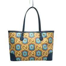 Load image into Gallery viewer, GUCCI Ophidia Shopping 100 Canvas Shoulder Bag Yellow